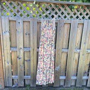 NWOT Ricki’s Long Floral Maxi Dress